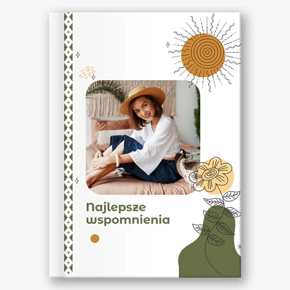 Szablon fotoksiążki letnie wspomnienia