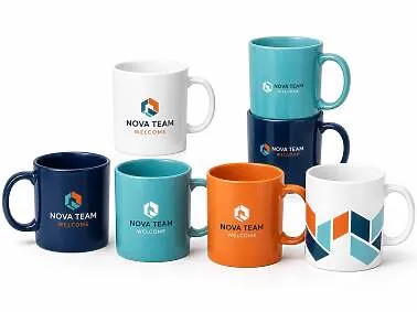 Чашки с логотипом