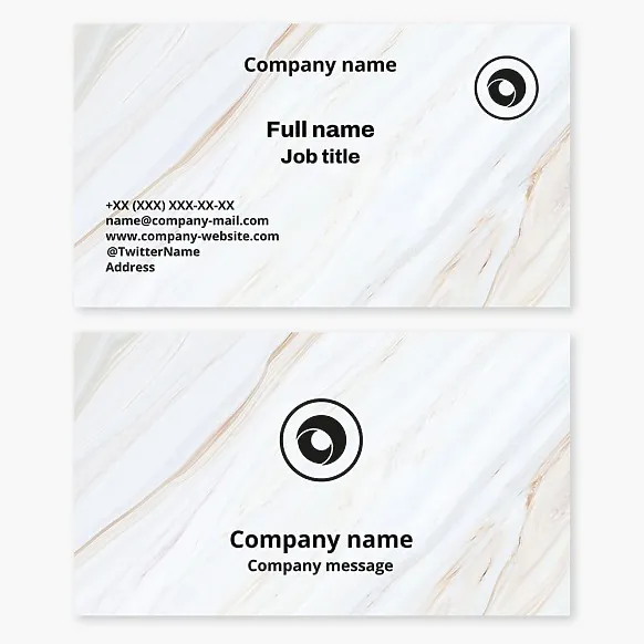 Abstract Business Card