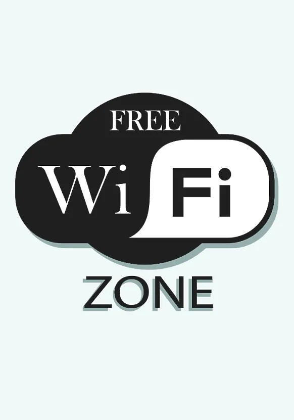 Зона безкоштовного Wi-Fi 400х500