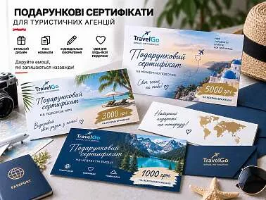 Подарочные сертификаты