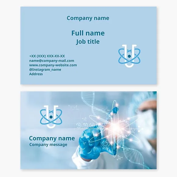 Lab business card