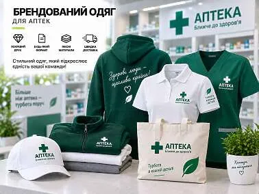 Брендований одяг