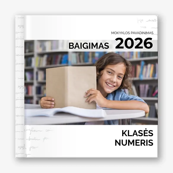 Baigimo fotoknygos šablonas vidurinei mokyklai
