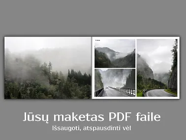 Layout in PDF file