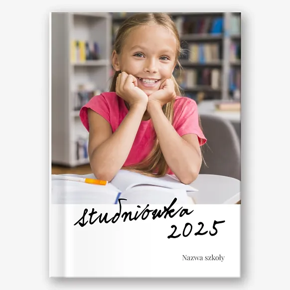 Szablon książki fotograficznej z okazji ukończenia szkoły średniej