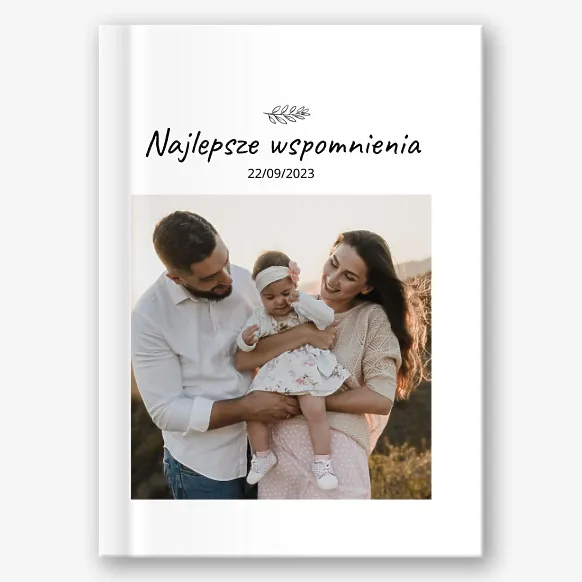 Szablon fotoksiążki rodzinnej