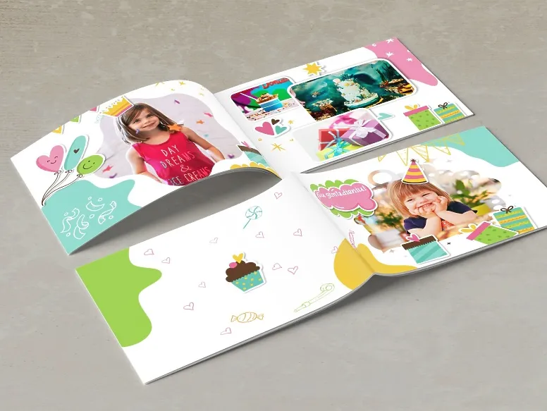 Stapled Photo Booklet