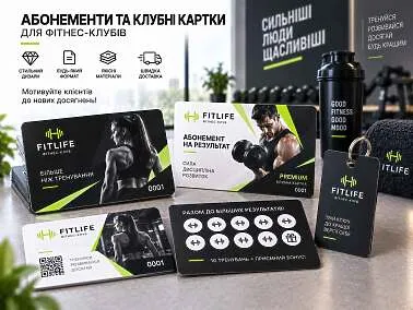 Абонементи та клубні картки