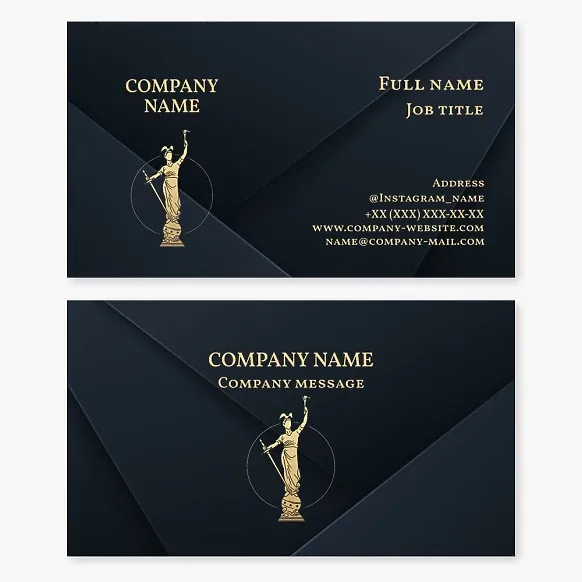 Circle Indianapolis Statue Business Card Logo Template. Symbol of remembrance and unity for the soldiers and sailors of the state of Indiana.