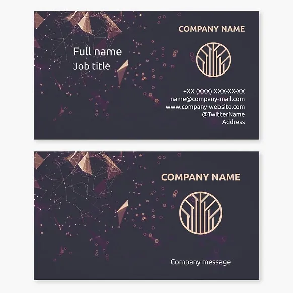 Real Estate Business Card Template