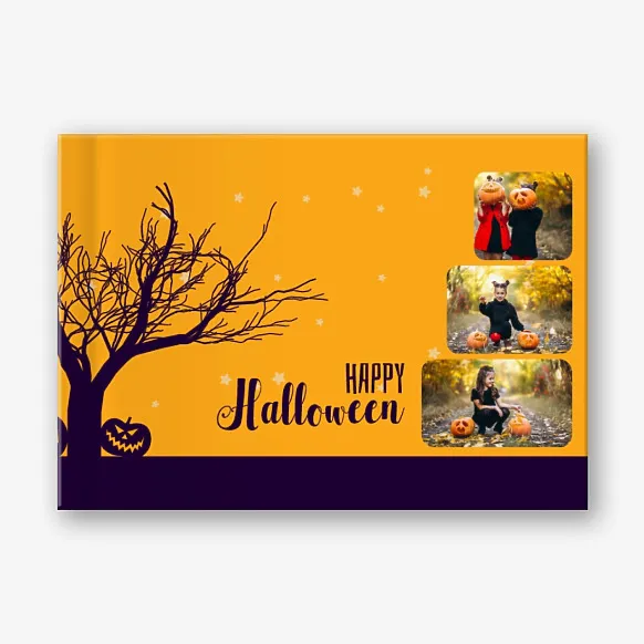 Szablon fotoksiążki Halloween 