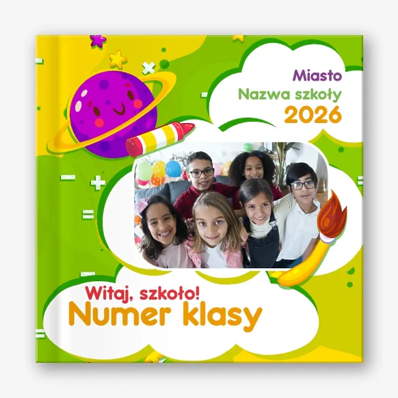 Szablon fotoksiążki Gimnazjum