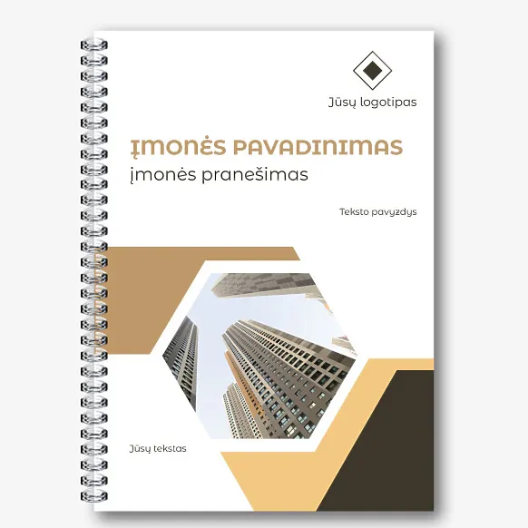 Nekilnojamojo Turto Agentūra Notepad Šablonas